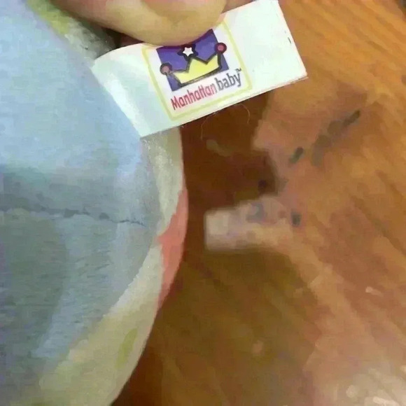 Manhattan baby nursery collection jingle jungle tiger chime NWT 0-6 month toy - Picture 5 of 5